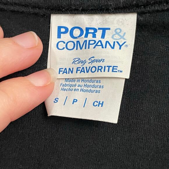 Port & Company BTS Small short sleeve T-shirt black band K-Pop casual fandom - Picture 4 of 7